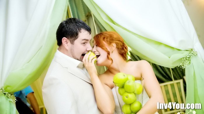 Фото - Свадьба в яблочном стиле