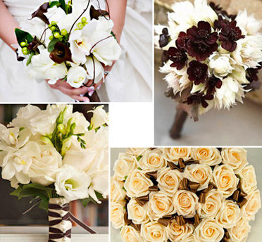 Оформление свадьбы в шоколадном цвете