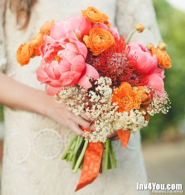 Свадьба в оранжевом цвете оформление